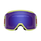 Goggles Smith Squad XL Serpentine Lined Up - ChromaPop Everyday Violet Mirror - Genetik Sport